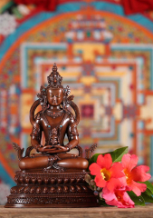 Tibetan Aparmita | Amitayus Buddha Statue 10"